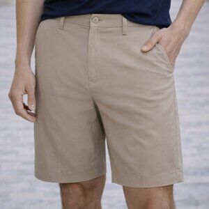 ⛳️ NWT Links Edition Men’s Khaki Performance Golf Shorts – Size 38